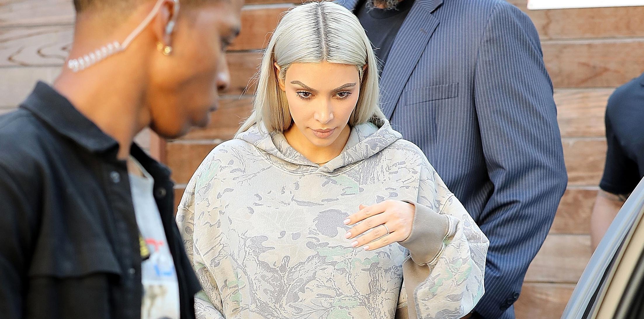Kim kardashian camouflage pics feature