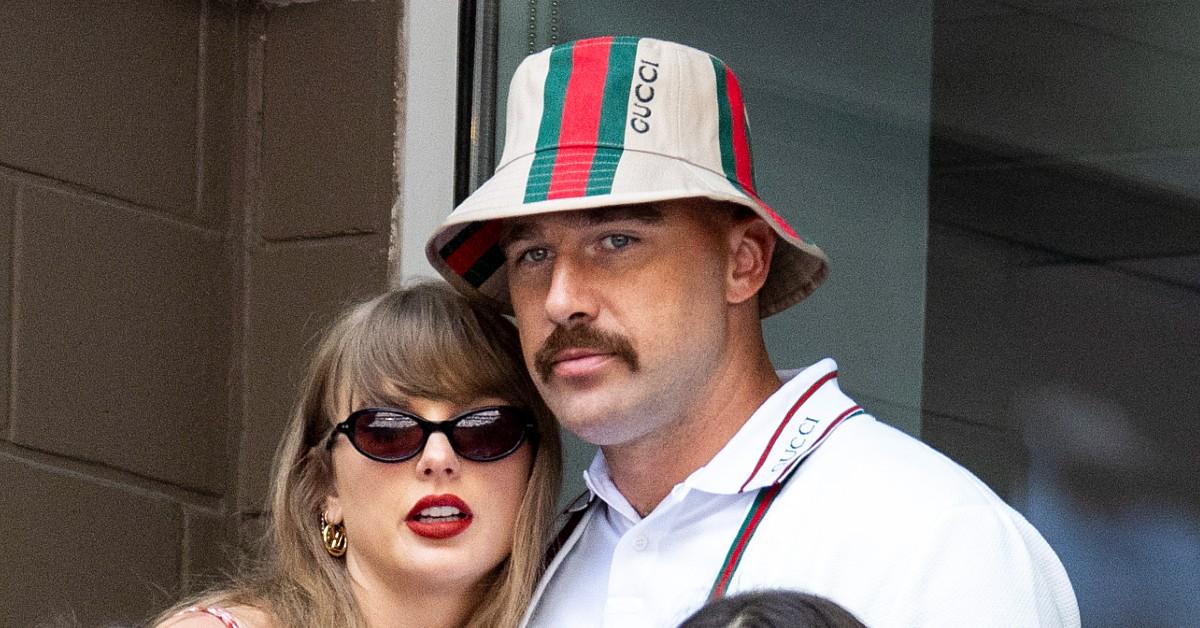 image of Taylor Swift and Travis Kelce got engaged in August. 