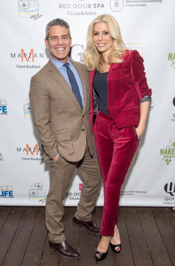 Aviva Drescher and Andy Cohen