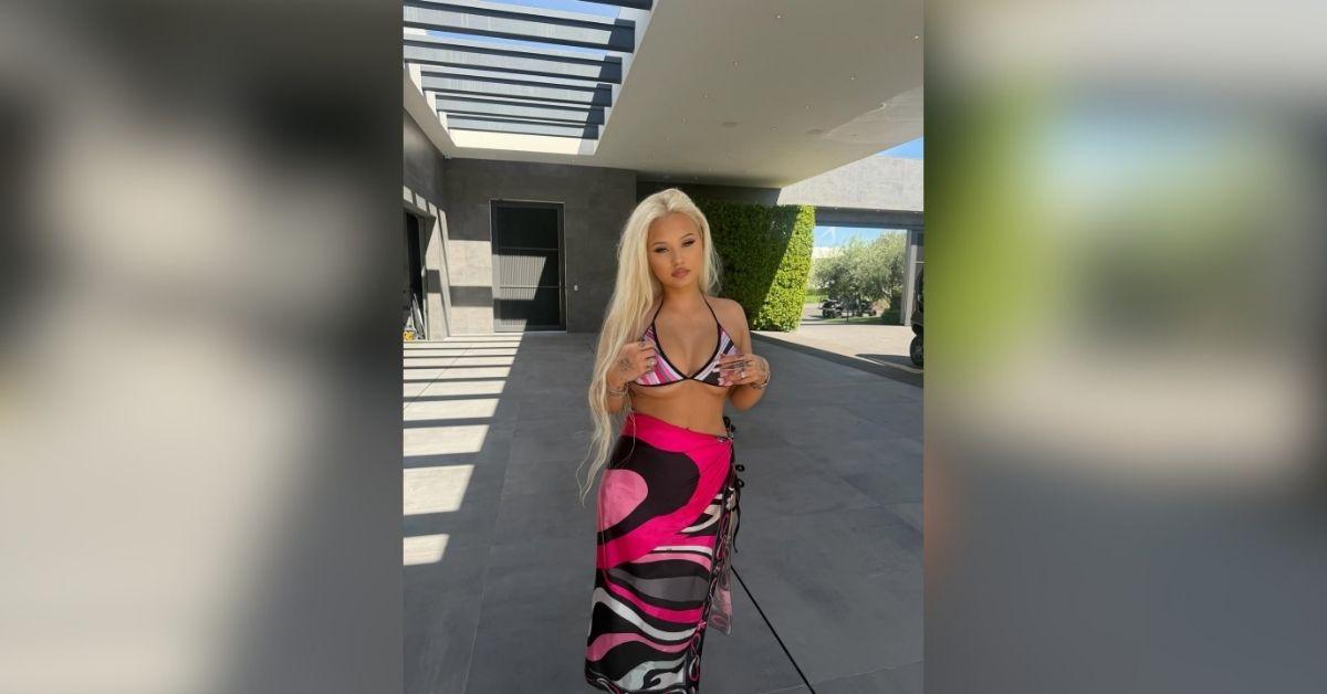 image of Alabama Barker shared bikini photos on social media.