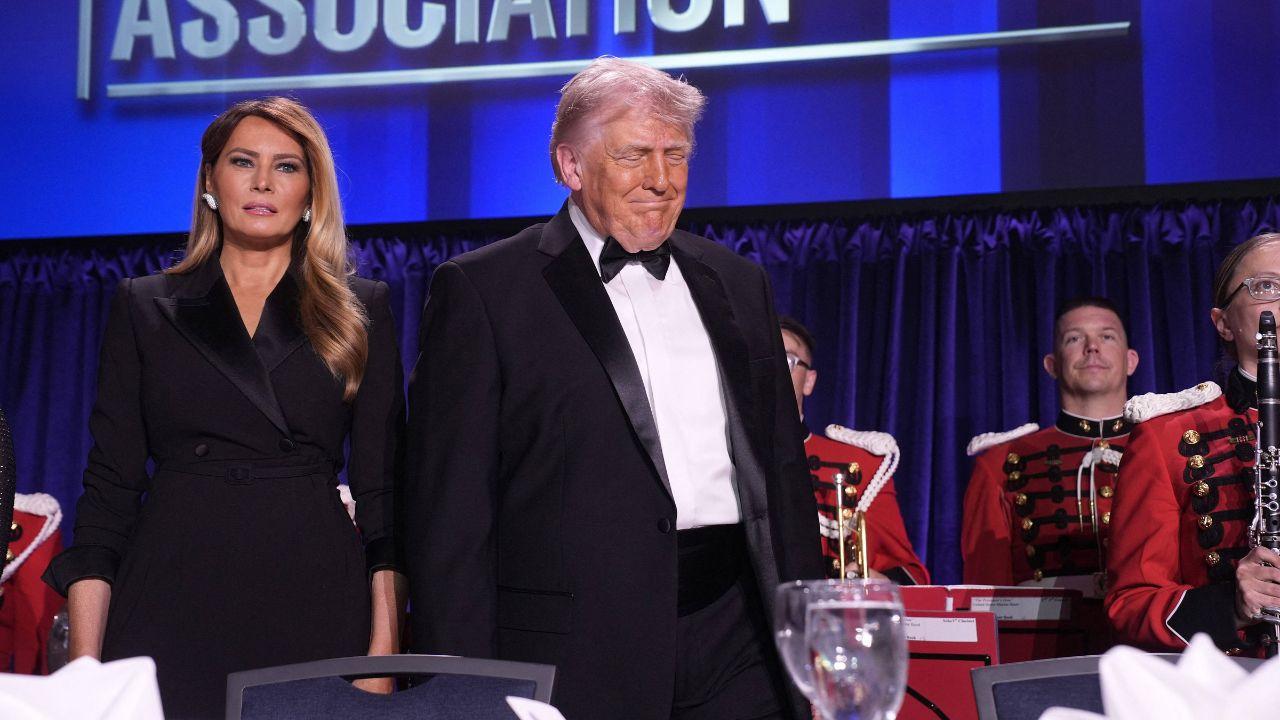 image of donald and melania trump