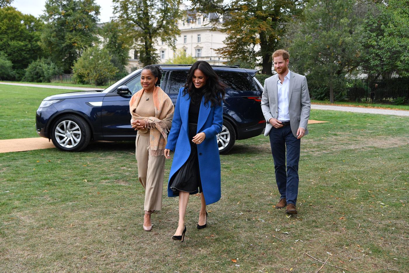 Meghan markle cookbook launch mom doria prince harry 01