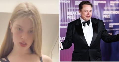 Composite photo of Vivian Wilson and Elon Musk