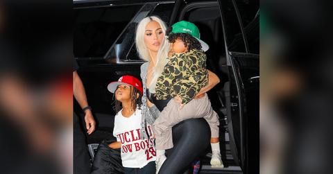 kim kardashian scolds livestream saint psalm west pp