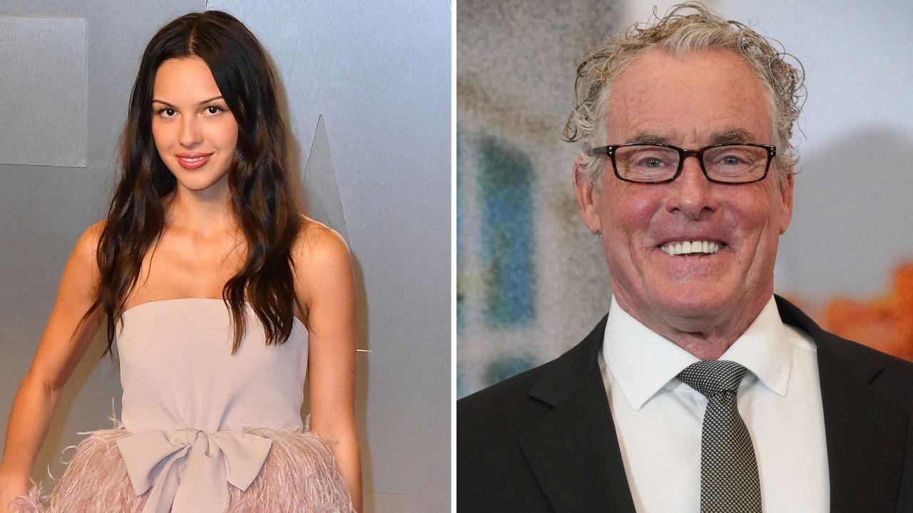 Image of Olivia Rodrigo and Charlotte Lawrence attempted to join John C. McGinley's birthday barbecue.