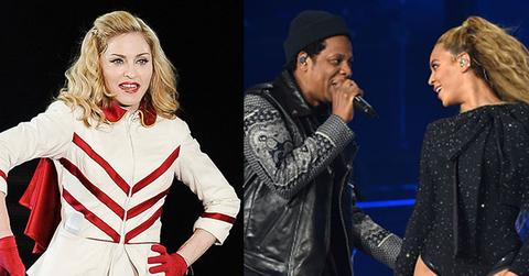 Madonna calls herself jay z beyonce master fan reactions