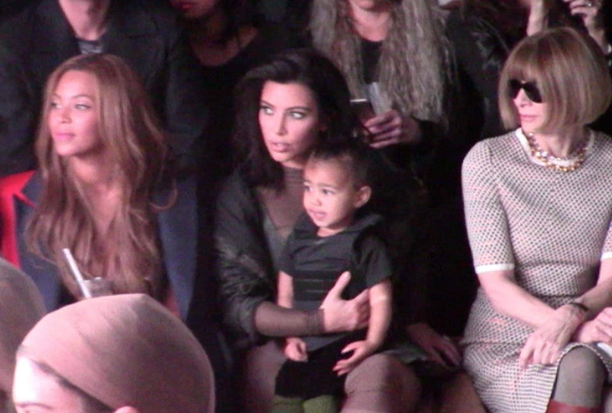 North West steals the show from daddy, Kanye West&#8217;s first fashion show NYC