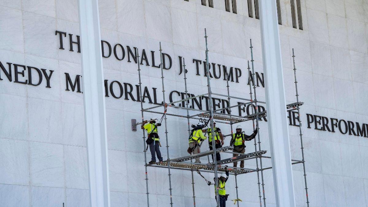 Image of Judge Christopher Cooper ordered Donald Trump’s name removed from the arts center.