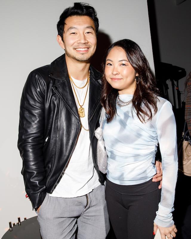 simu liu girlfriend allison hsu attends the rising x johnnie walker lunar new year celebration in los angeles ca photo credit jason weiss bfa