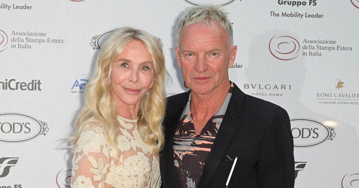 Photo of Sting and Trudie Styler