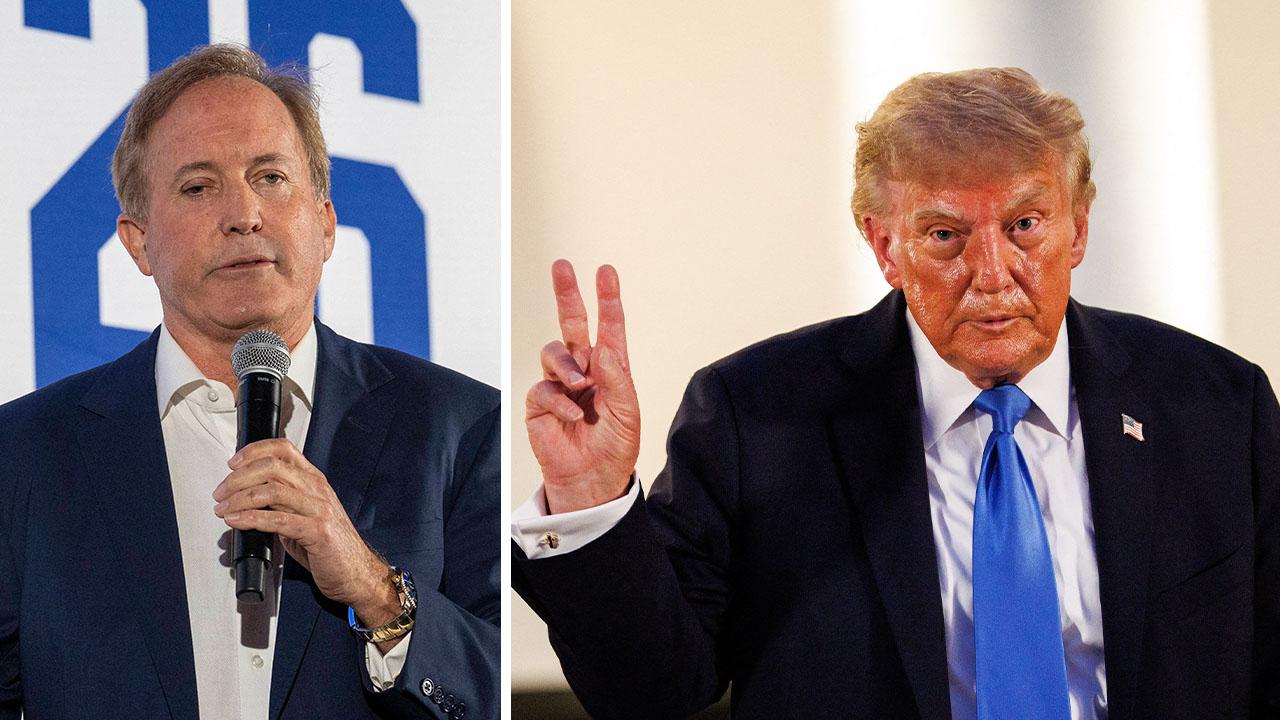 Ken Paxton ,Donald Trump 
