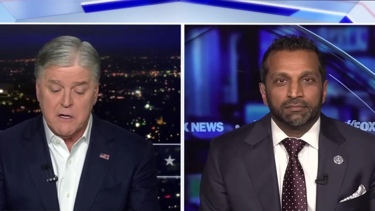 SEAN HANNITY, KASH PATEL