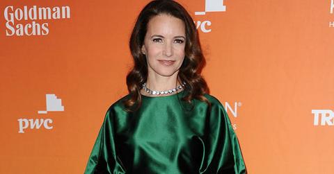 Kristin Davis Red Carpet Worried Raising Black Kids