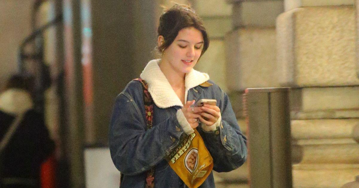 suri katie holmes daughter spotted nyc