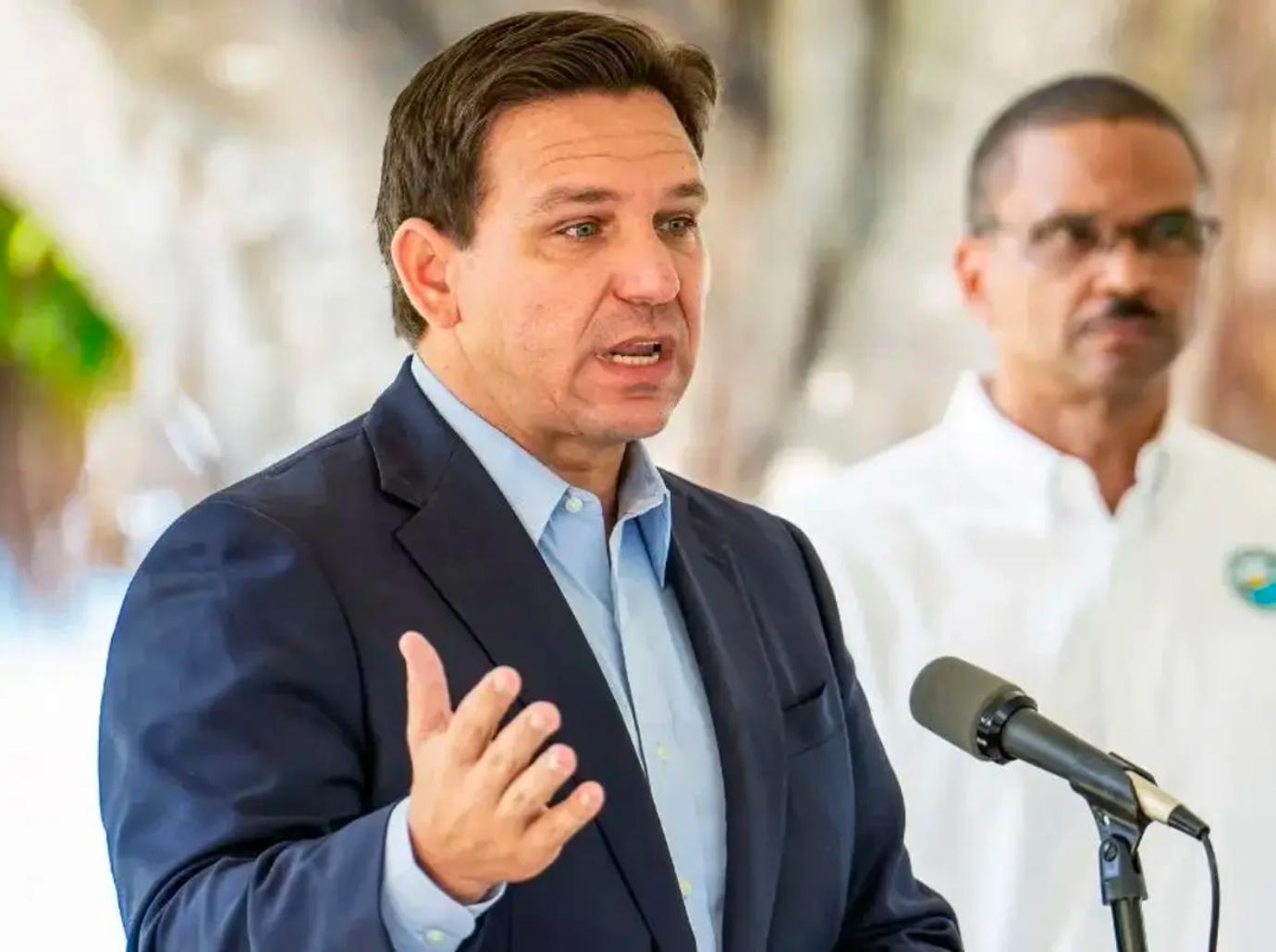 florida governor ron desantis car crash tennessee event