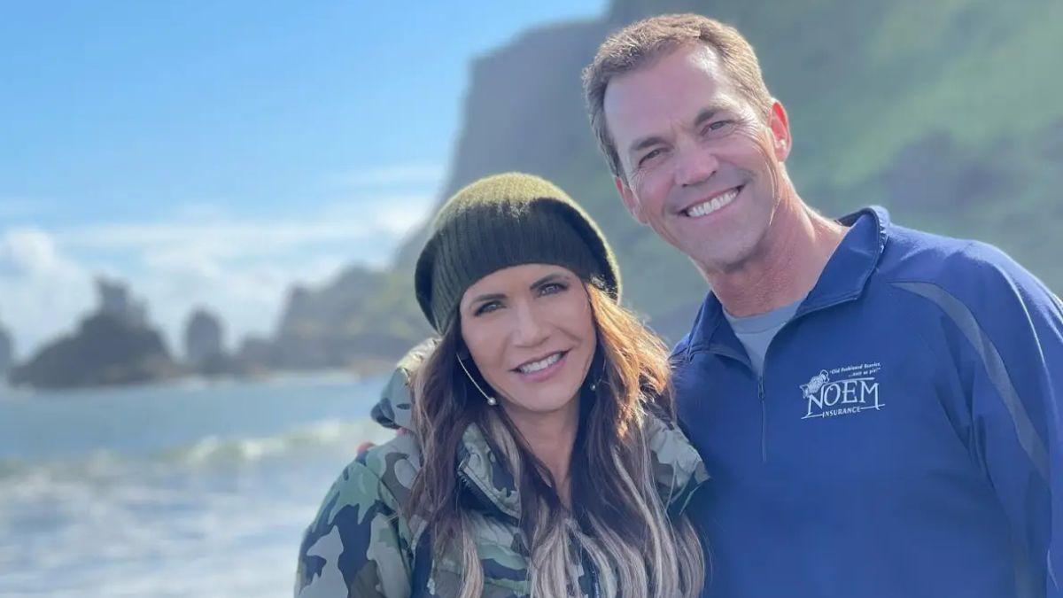 image of The Noem's have three adult children.