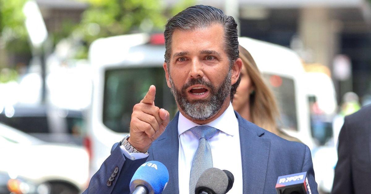 image of Don Jr. questioned claims that the performance promoted family values.