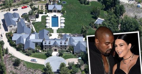 Kim kardashian kanye west home renovations hidden hills mansion closet