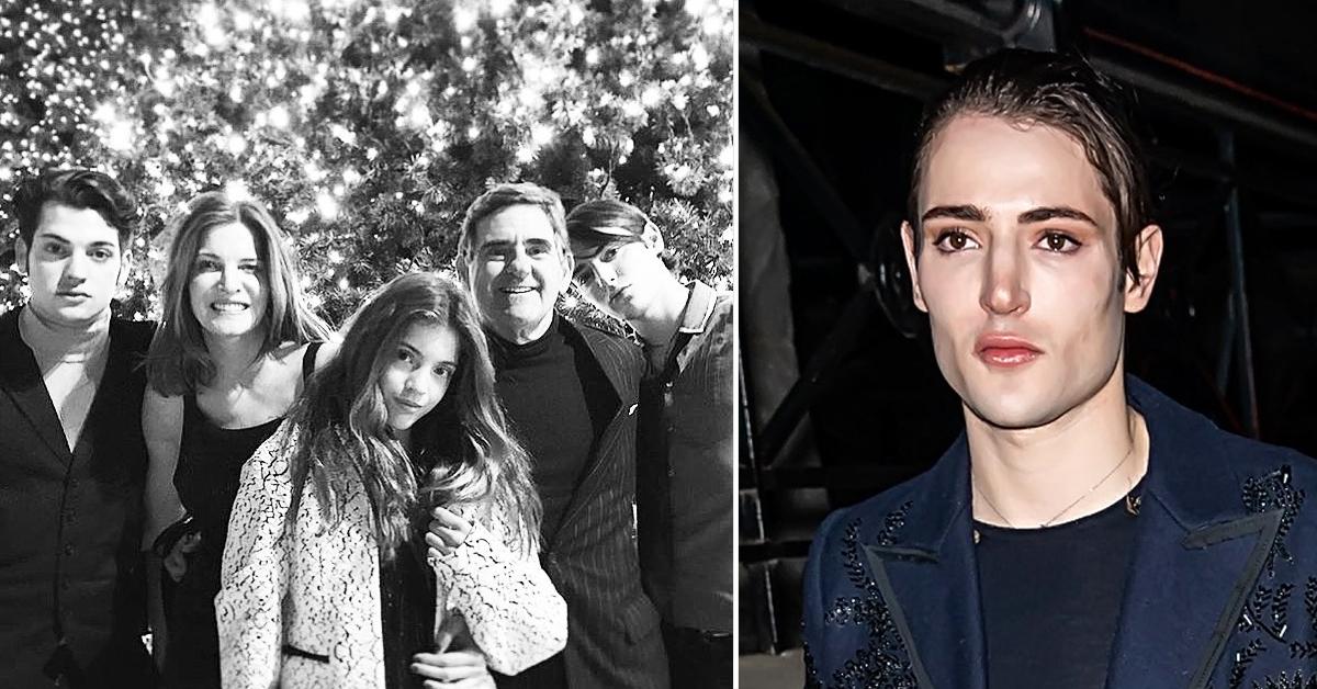 harry brant stephanie seymour son family photos pf