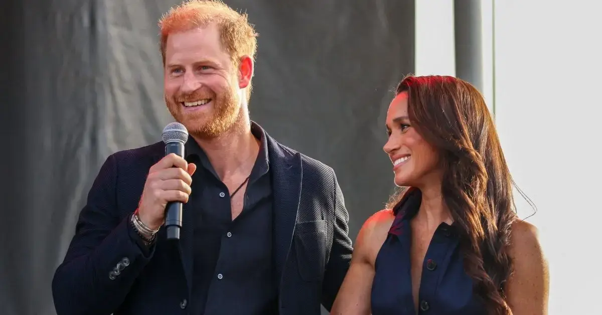 image of Meghan Markle and Prince Harry left the royal family in 2020. 
