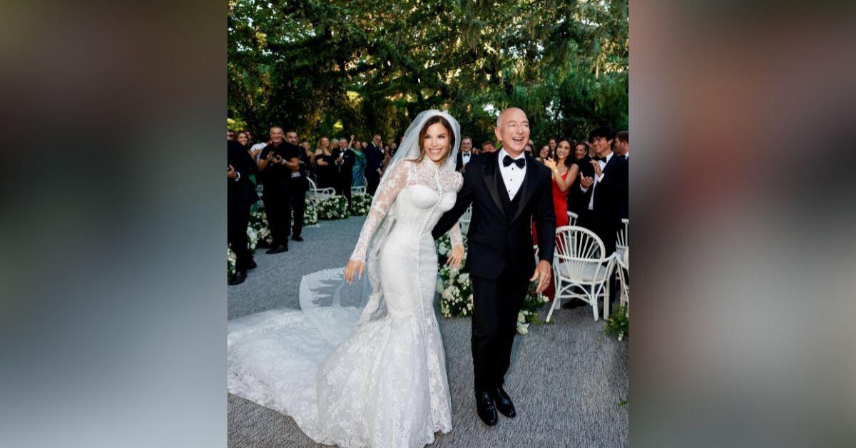 jewel racy makeover jeff bezos lauren sanchezs wedding photos