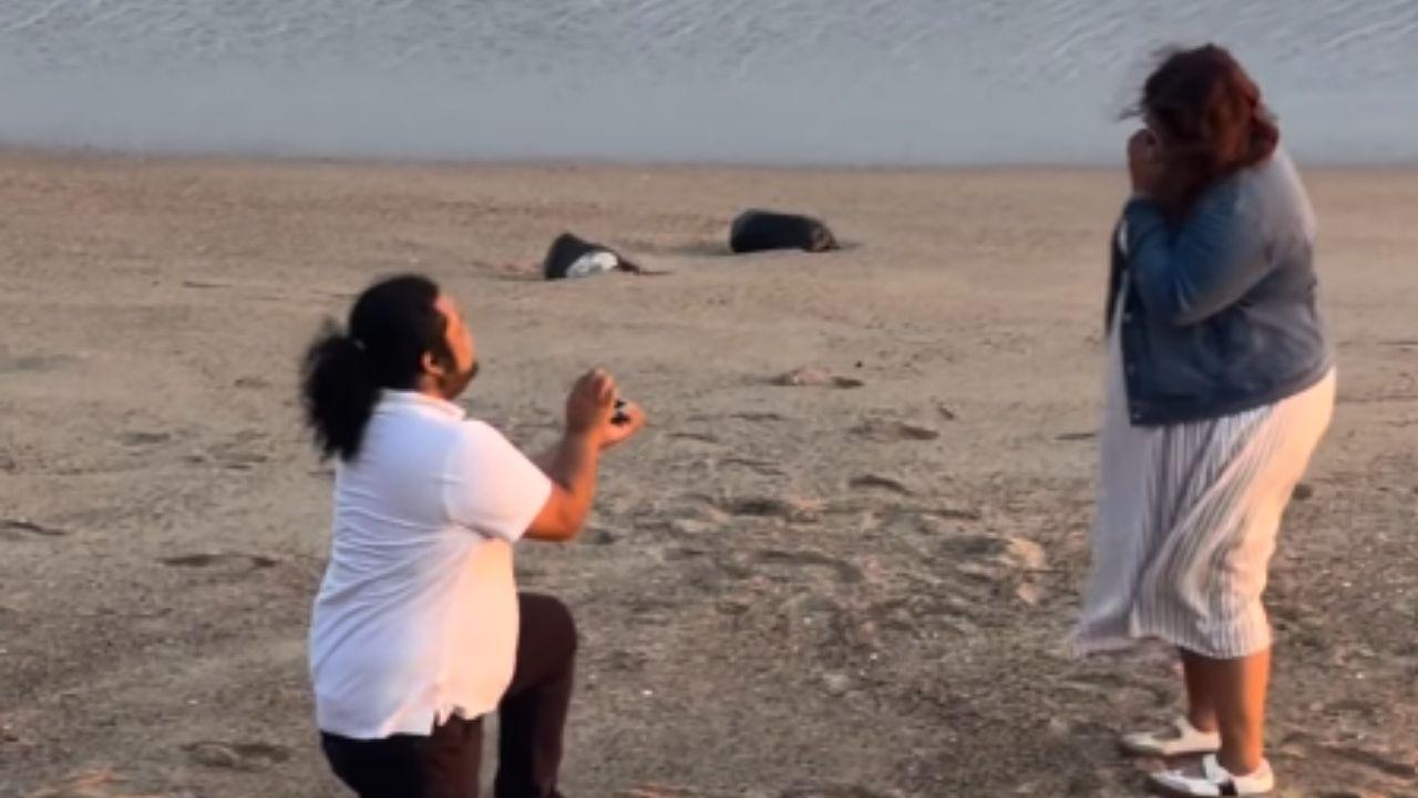 Image of Daniel Sanchez and Blanca Carcamo's engagement became one of the internet's most talked-about infatuations.