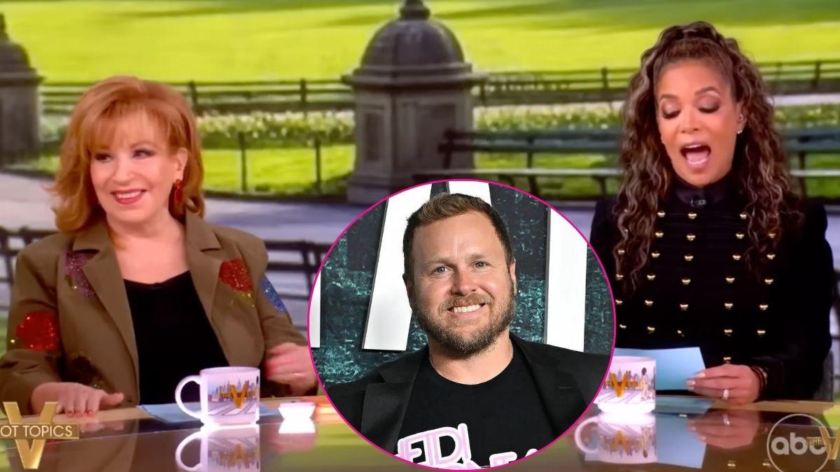 Composite photo of Joy Behar, Sunny Hostin and Spencer Pratt
