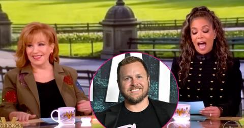 Composite photo of Joy Behar, Sunny Hostin and Spencer Pratt