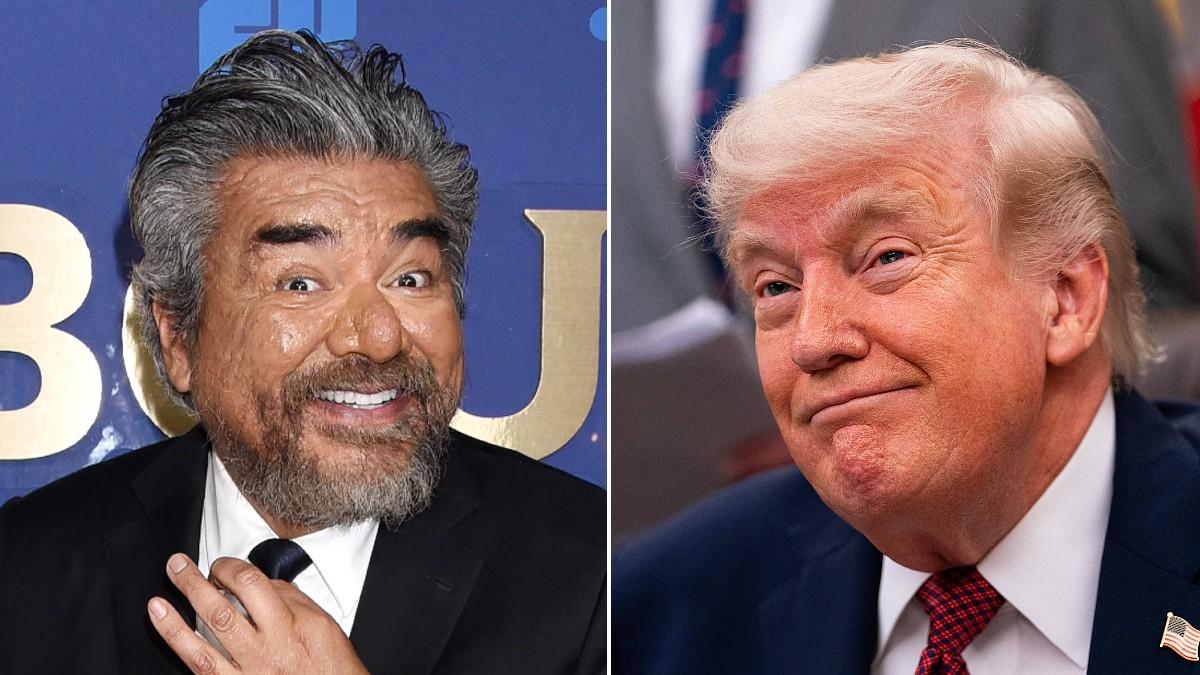 split of George Lopez, Donald Trump. 