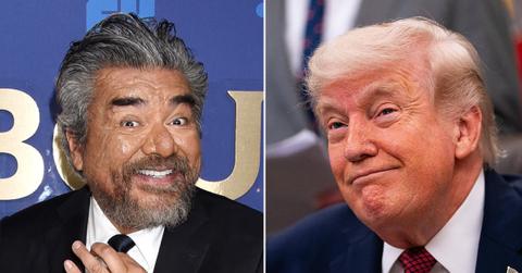split of George Lopez, Donald Trump.