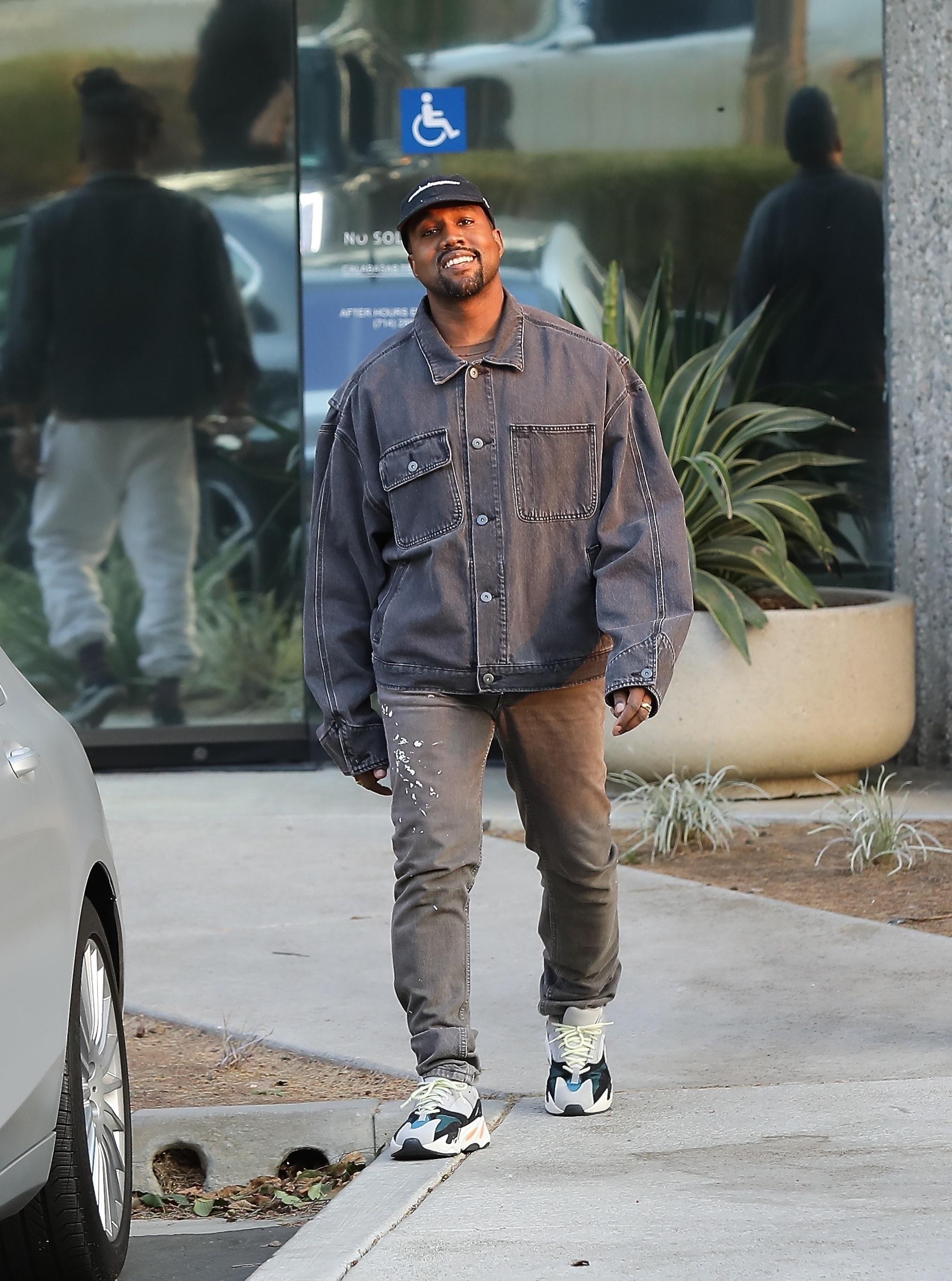 Kanye West and Rick Rubin leave Kanye&#8217;s office