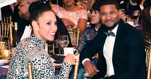 Usher raymond wife herpes