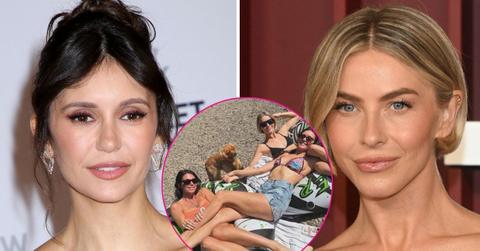 nina dobrev bikini body julianne hough