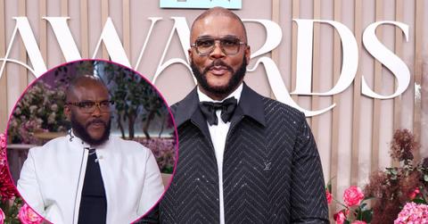 Split photo of Tyler Perry