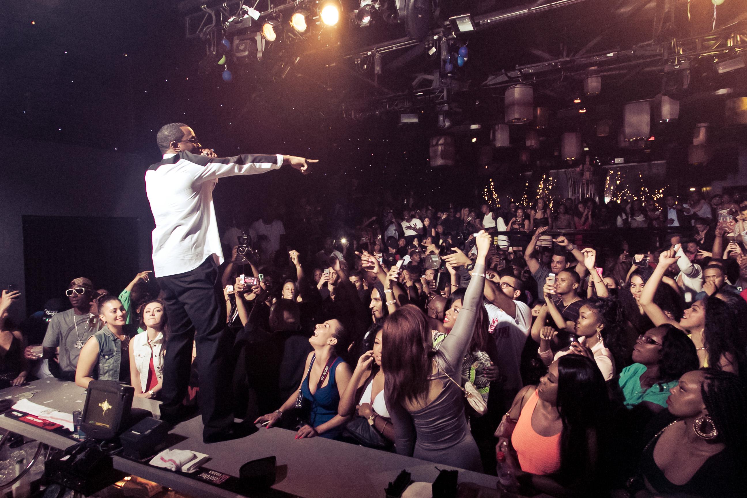 Diddy brings down the house at Playhouse Nightclub