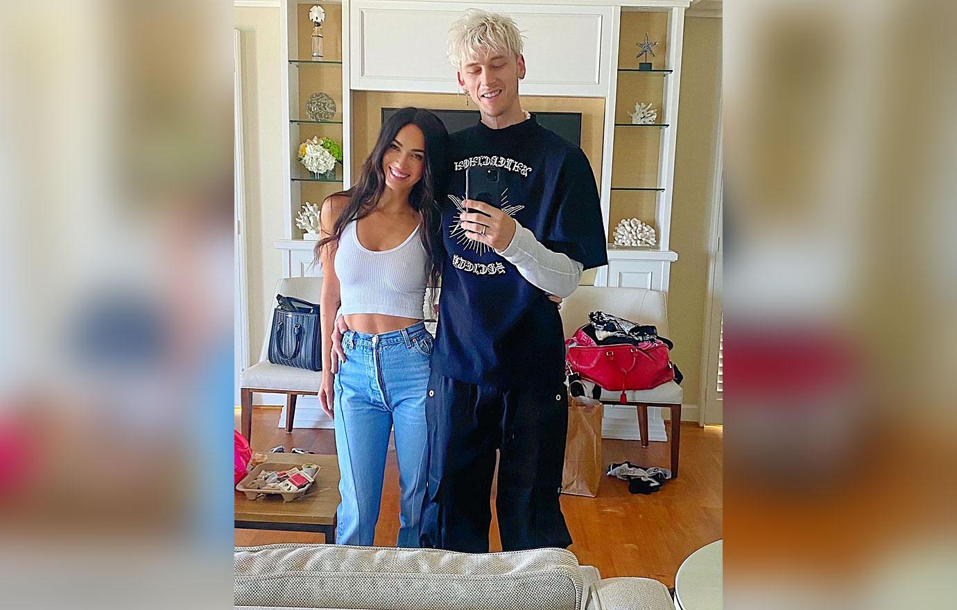 april  mgk birthday instagram post blood machine gun kelly and megan fox relationship timeline