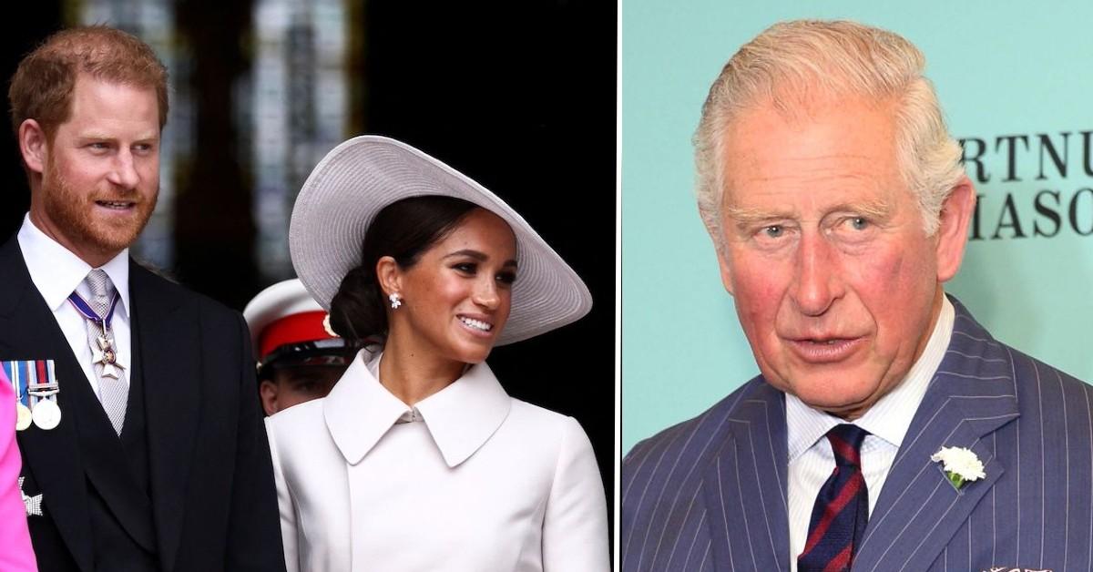 Meghan Markle & Prince Harry Secretly Chat With Prince Charles