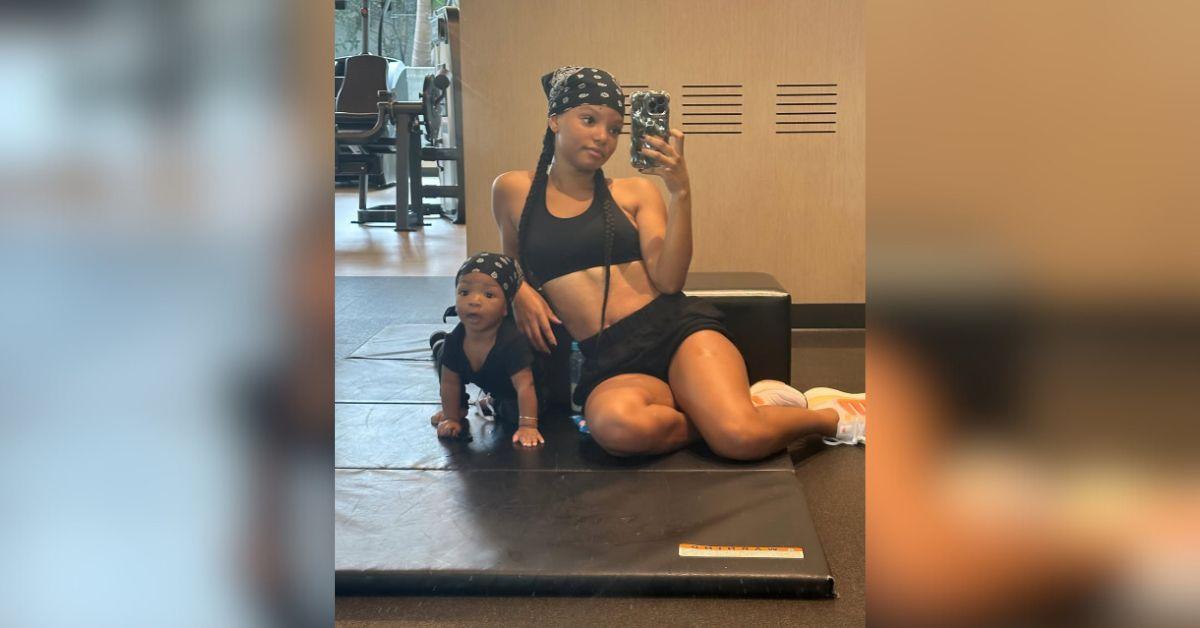 halle baileys cutest moments with her son halo photos