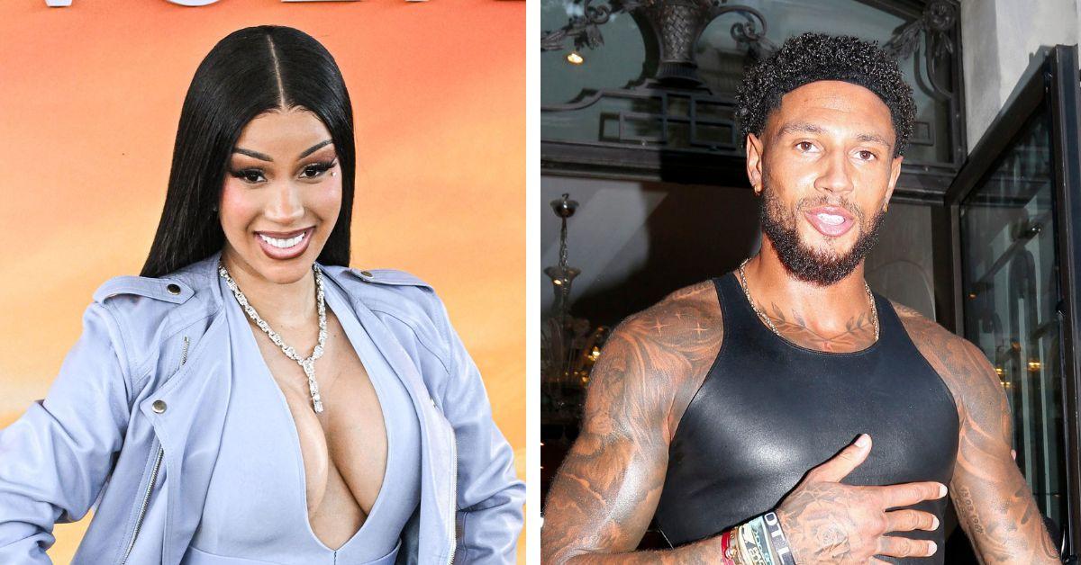 image of Cardi B was recently photographed having dinner with Nigerian goalkeeper Maduka Okoye during a trip to Venice, Italy.