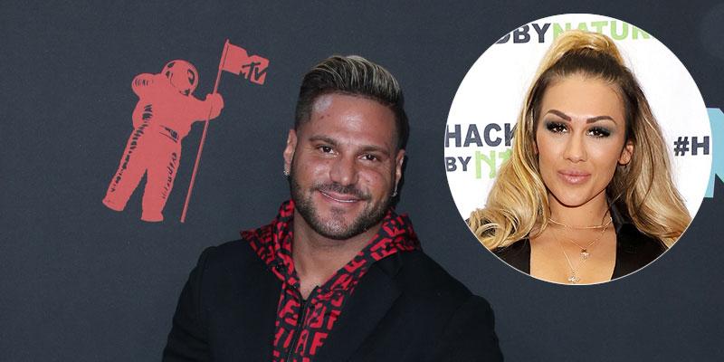 Ronnie Ortiz-Magro On Red Carpet Jen Harley Inset