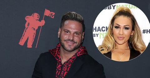 Ronnie Ortiz-Magro On Red Carpet Jen Harley Inset