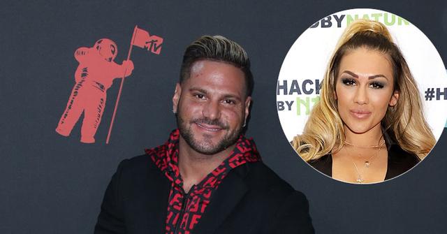 Ronnie Ortiz-Magro On Red Carpet Jen Harley Inset