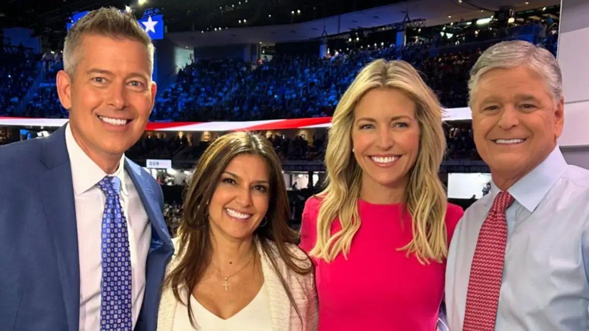 image of Sean hannity and Ainsley Earhardt