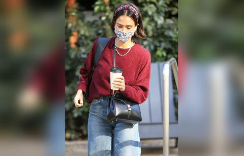 jessica alba out and about