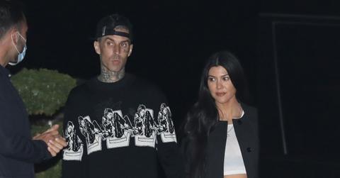 kourtney kardashian travis barker tattoo i love you