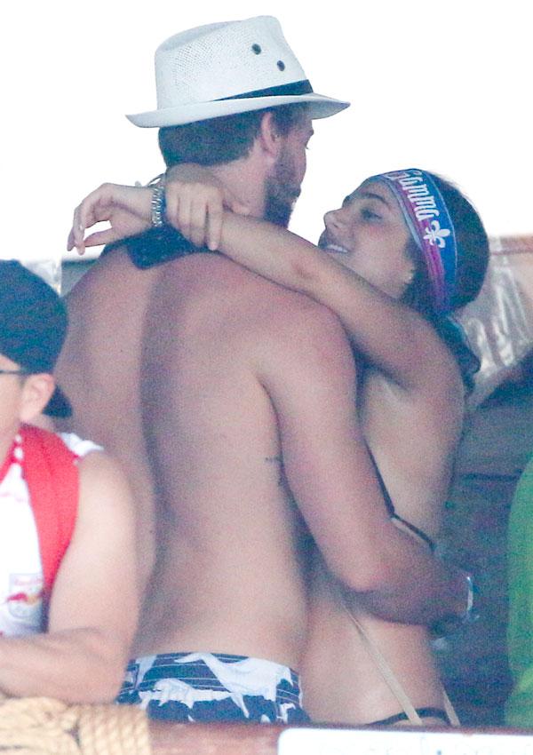 Miley cyrus patrick schwarzenegger ​fighting 05