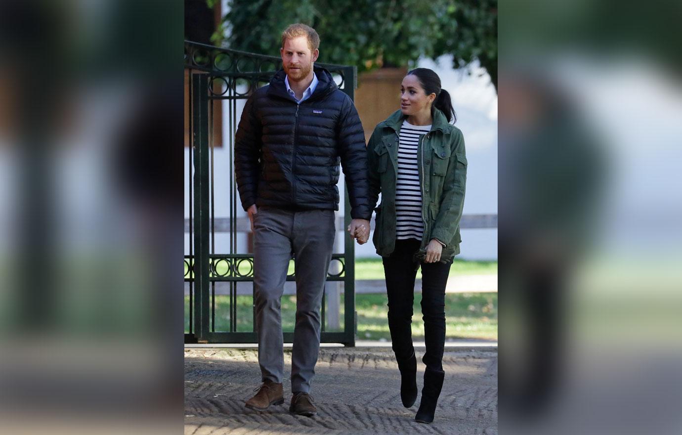 Meghan Markle And Prince Harry Walking