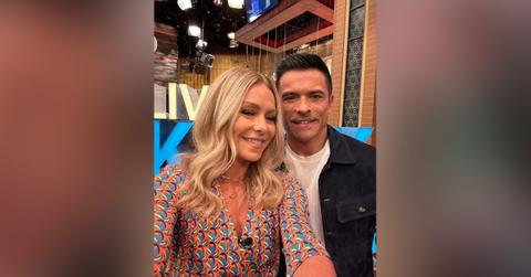 kelly ripa mark consuelos trolled pda first episode live cohosts