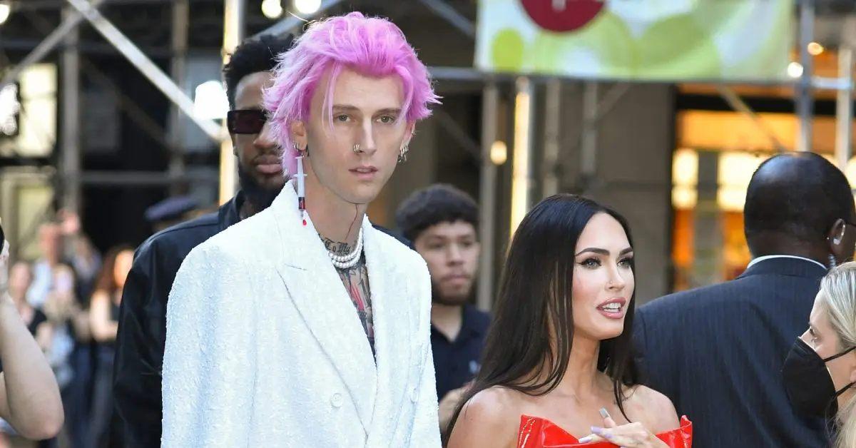 Photo of Machine Gun Kelly and Megan Fox.