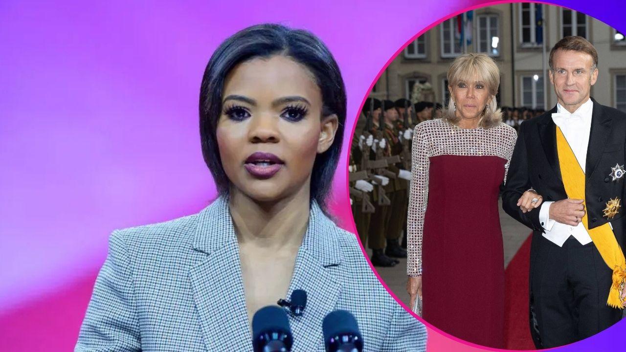 image of Candace Owens and macrons